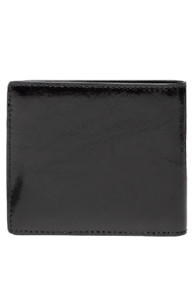 ΑΞΕΣΟΥΑΡ ΠΟΡΤΟΦΟΛΙ HOLDER CRACKLE ΑΝΔΡΙΚΟ TRUSSARDI BLACK