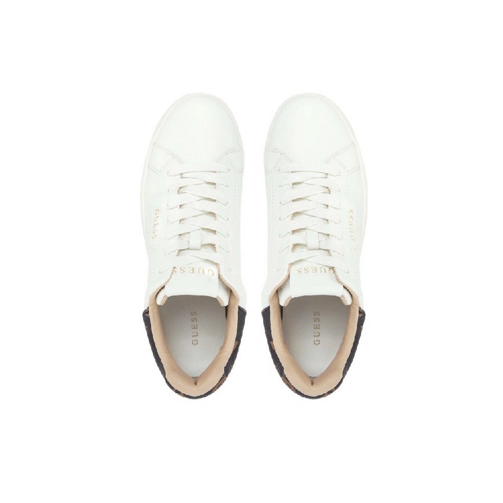 GUESS WINNIE FLPWINFAL12 ΠΑΠΟΥΤΣΙ ΓΥΝΑΙΚΕΙΟ WHITE