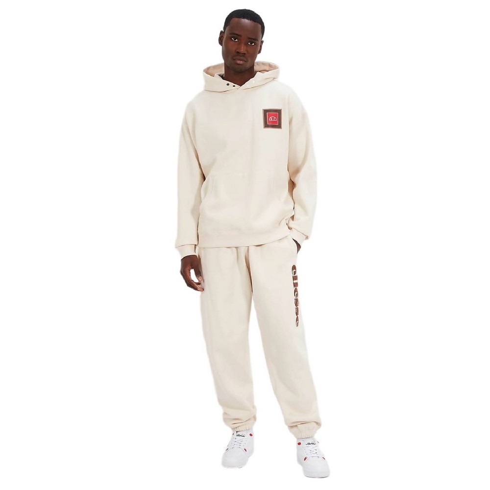 ELLESSE PRERRO OH HOODY ΜΠΛΟΥΖΑ ΦΟΥΤΕΡ ΑΝΔΡΙΚΗ OFF WHITE