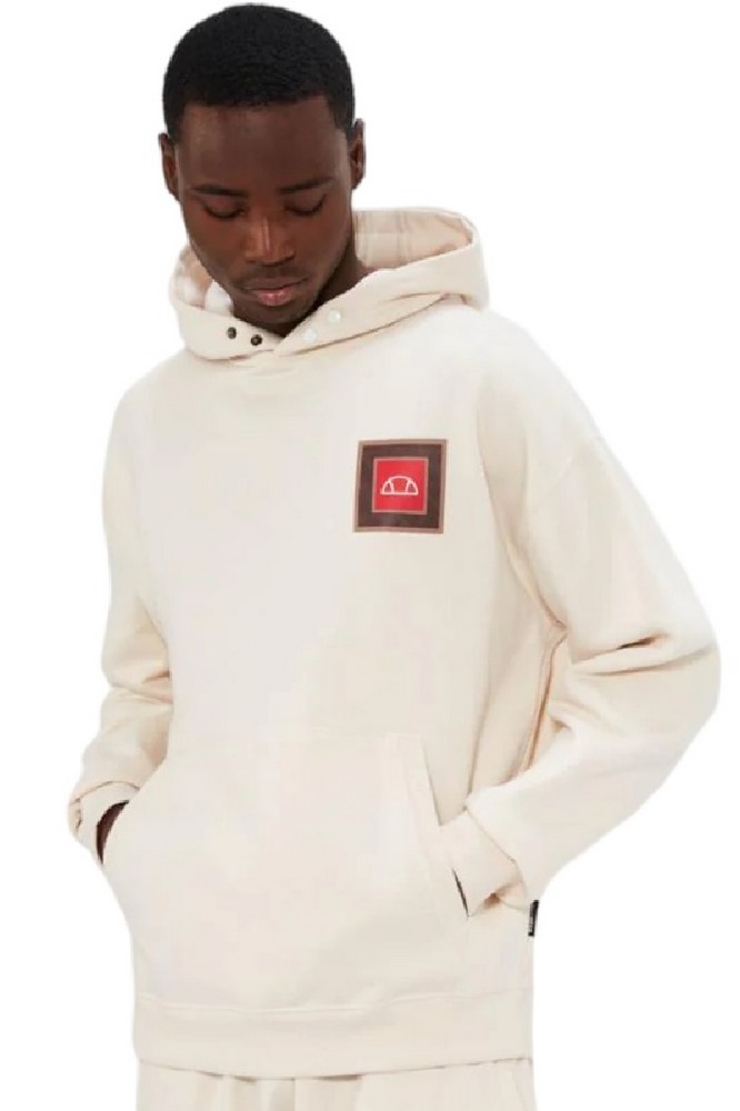ELLESSE PRERRO OH HOODY ΜΠΛΟΥΖΑ ΦΟΥΤΕΡ ΑΝΔΡΙΚΗ OFF WHITE