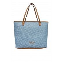 LIU JO AC MIN OF 2 M TOTE ΤΣΑΝΤΑ ΓΥΝΑΙΚΕΙΑ BLUE
