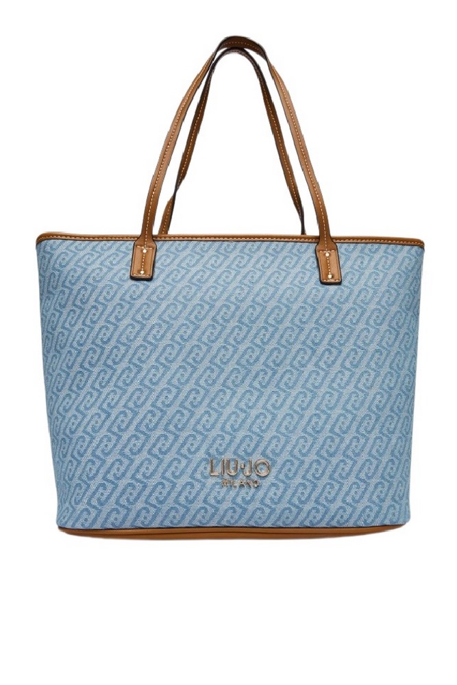 LIU JO AC MIN OF 2 M TOTE ΤΣΑΝΤΑ ΓΥΝΑΙΚΕΙΑ BLUE