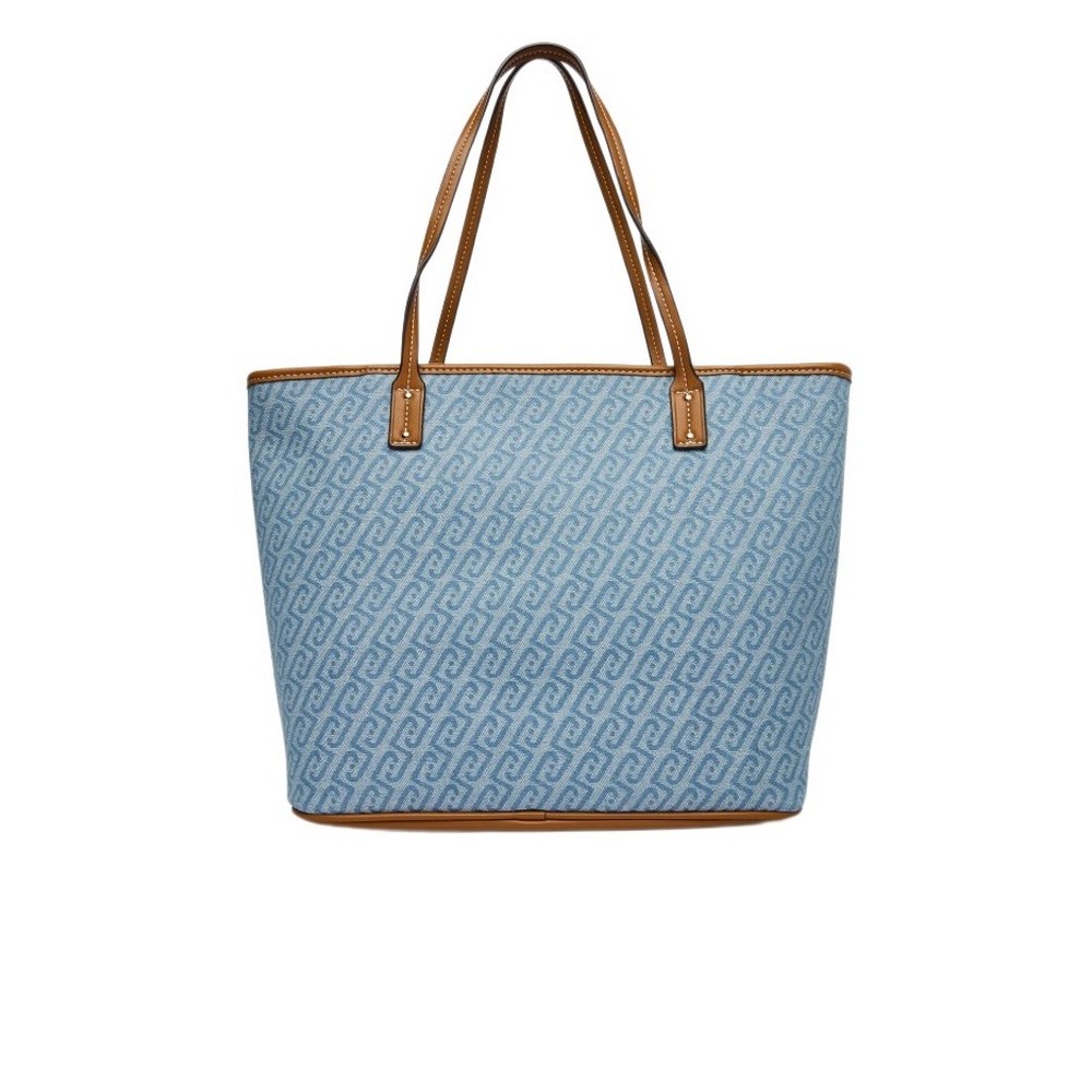LIU JO AC MIN OF 2 M TOTE ΤΣΑΝΤΑ ΓΥΝΑΙΚΕΙΑ BLUE