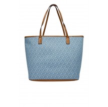 LIU JO AC MIN OF 2 M TOTE ΤΣΑΝΤΑ ΓΥΝΑΙΚΕΙΑ BLUE