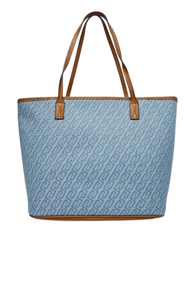 LIU JO AC MIN OF 2 M TOTE ΤΣΑΝΤΑ ΓΥΝΑΙΚΕΙΑ BLUE