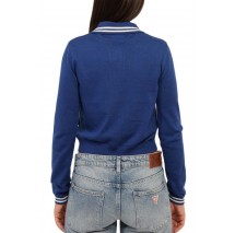 GUESS JEANSLS POLO GUESS J EMB SWTR ΖΑΚΕΤΑ ΓΥΝΑΙΚΕΙΑ BLUE
