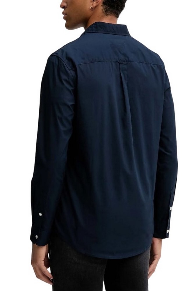 TOMMY JEANS REG POPLIN SHIRT ΠΟΥΚΑΜΙΣΟ ΑΝΔΡΙΚΟ DARK NAVY