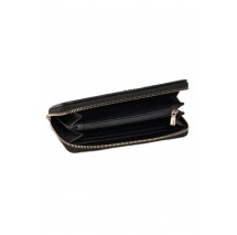 GUESS MIREMA SLG LARGE ZIP AROUND ΠΟΡΤΟΦΟΛΙ ΓΥΝΑΙΚΕΙΟ BLACK