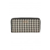 GUESS MIREMA SLG LARGE ZIP AROUND ΠΟΡΤΟΦΟΛΙ ΓΥΝΑΙΚΕΙΟ BLACK/WHITE