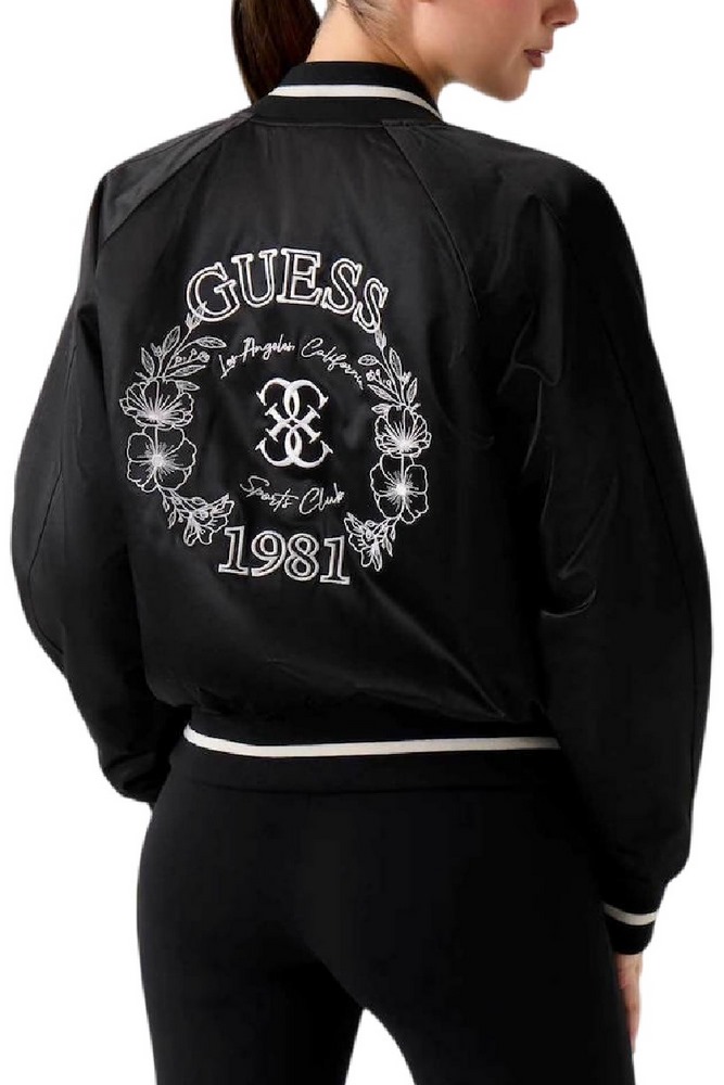 GUESS TAMARA JACKET ΜΠΟΥΦΑΝ ΓΥΝΑΙΚΕΙΟ BLACK