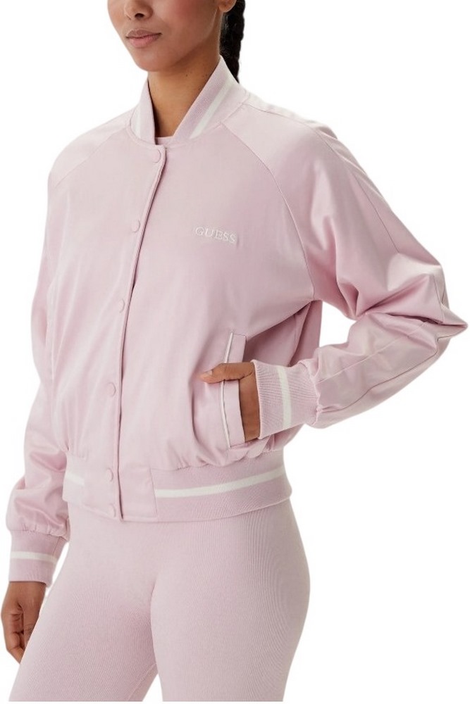 GUESS TAMARA JACKET ΜΠΟΥΦΑΝ ΓΥΝΑΙΚΕΙΟ PINK