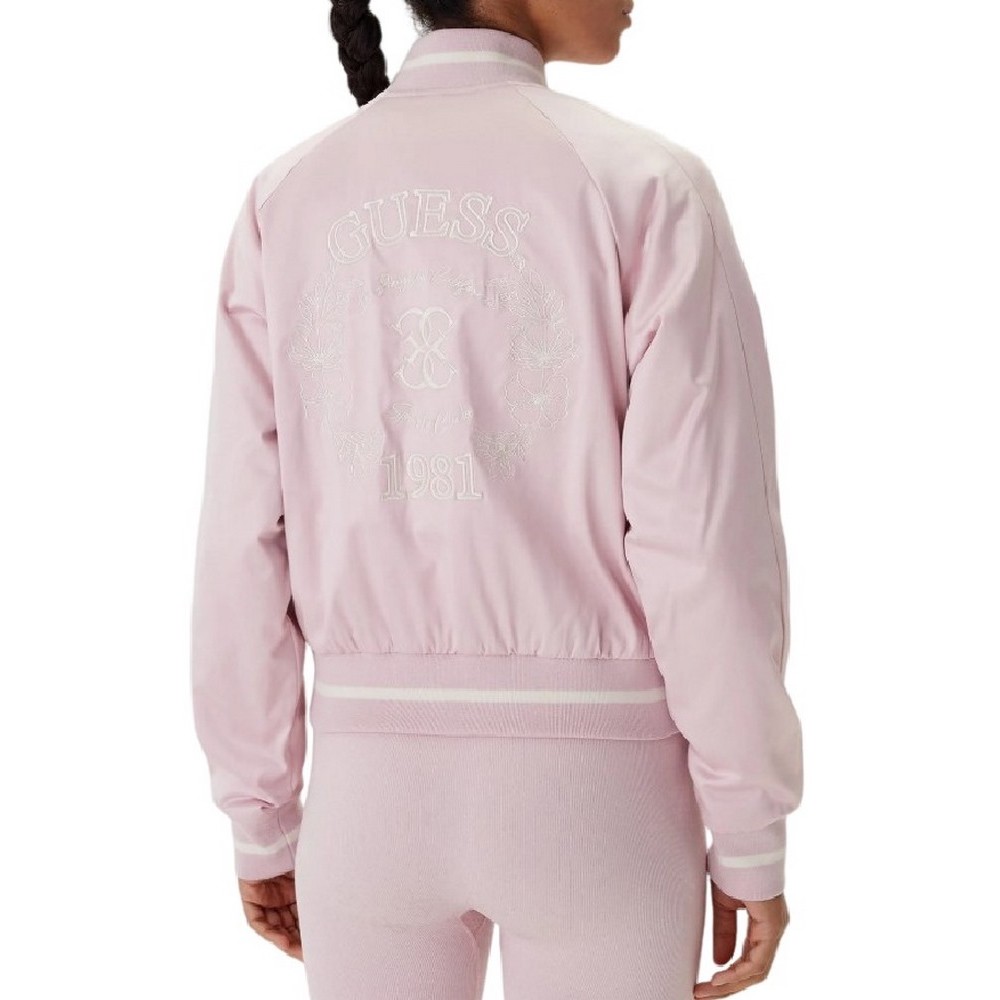GUESS TAMARA JACKET ΜΠΟΥΦΑΝ ΓΥΝΑΙΚΕΙΟ PINK