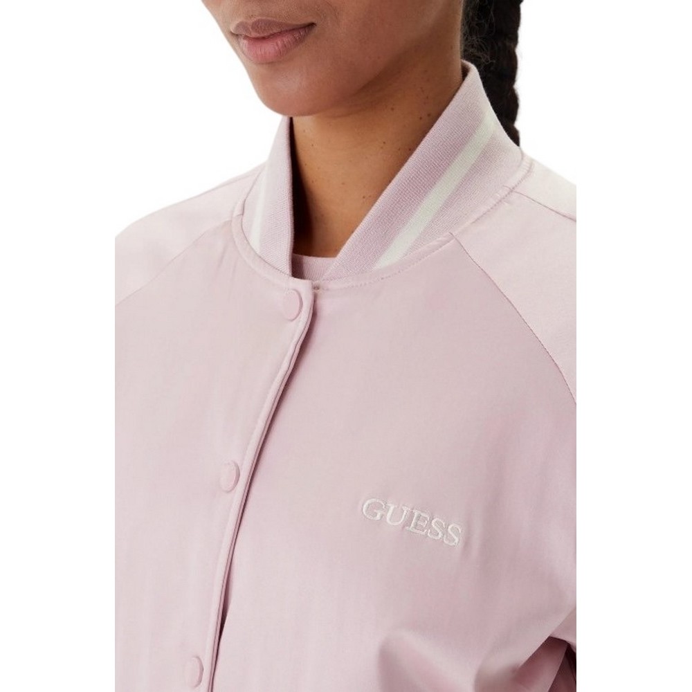 GUESS TAMARA JACKET ΜΠΟΥΦΑΝ ΓΥΝΑΙΚΕΙΟ PINK
