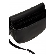 CALVIN KLEIN DAILY SADDLE BAG PEBBLE ΤΣΑΝΤΑ ΓΥΝΑΙΚΕΙΑ BLACK