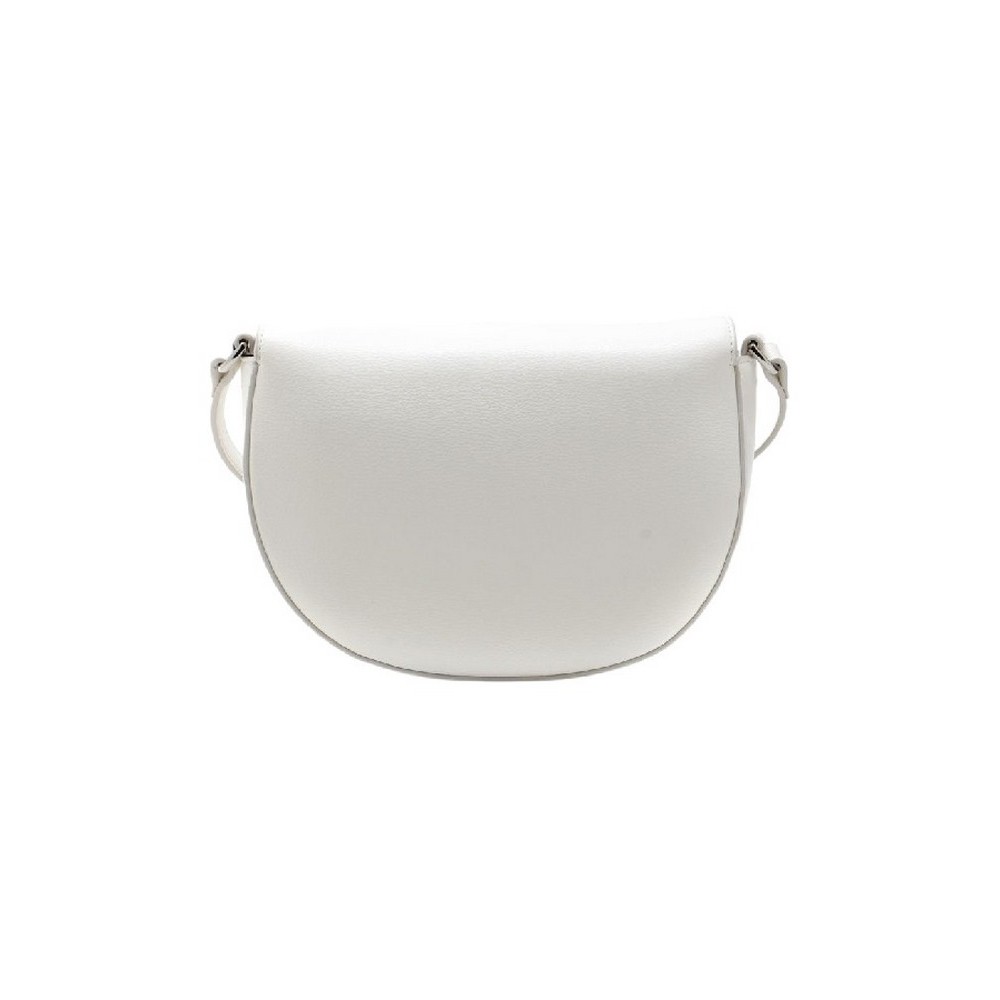 CALVIN KLEIN DAILY SADDLE BAG PEBBLE ΤΣΑΝΤΑ ΓΥΝΑΙΚΕΙΑ BRIGHT WHITE