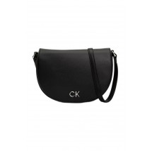 CALVIN KLEIN DAILY SADDLE BAG PEBBLE ΤΣΑΝΤΑ ΓΥΝΑΙΚΕΙΑ BLACK