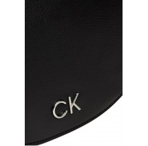 CALVIN KLEIN DAILY SADDLE BAG PEBBLE ΤΣΑΝΤΑ ΓΥΝΑΙΚΕΙΑ BLACK