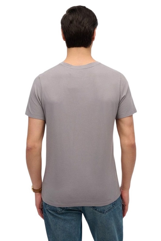 SUPERDRY D2 OVIN CLASSIC ESSENTIAL POCKET TEE T-SHIRT ΜΠΛΟΥΖΑ ΑΝΔΡΙΚΗ GREY