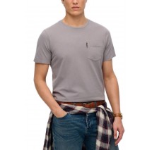 SUPERDRY D2 OVIN CLASSIC ESSENTIAL POCKET TEE T-SHIRT ΜΠΛΟΥΖΑ ΑΝΔΡΙΚΗ GREY