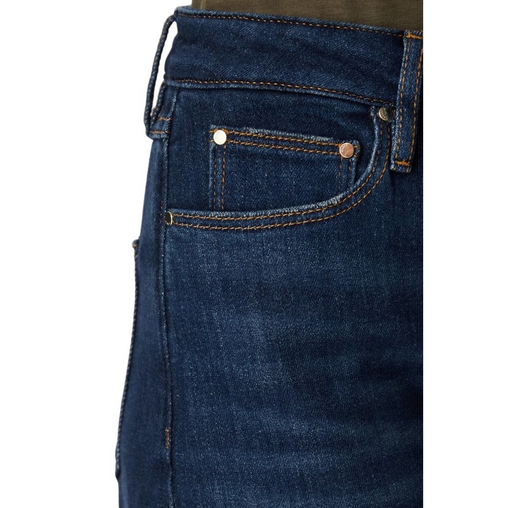 GUESS BELLFLOWER ΤΖΙΝ ΠΑΝΤΕΛΟΝΙ ΓΥΝΑΙΚΕΙΟ DENIM DARK