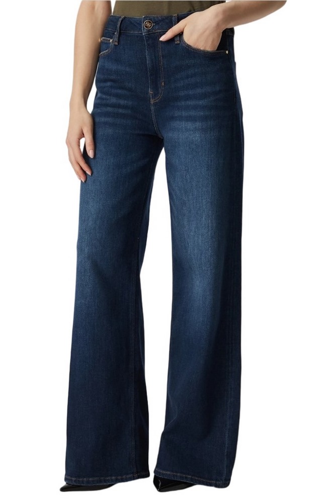 GUESS BELLFLOWER ΤΖΙΝ ΠΑΝΤΕΛΟΝΙ ΓΥΝΑΙΚΕΙΟ DENIM DARK
