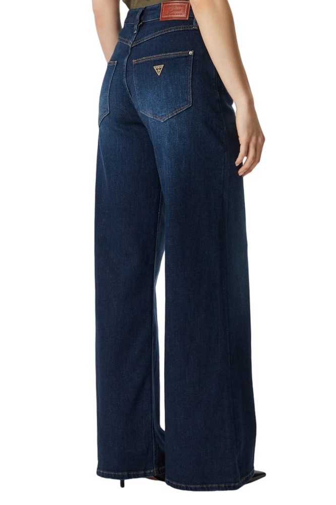 GUESS BELLFLOWER ΤΖΙΝ ΠΑΝΤΕΛΟΝΙ ΓΥΝΑΙΚΕΙΟ DENIM DARK
