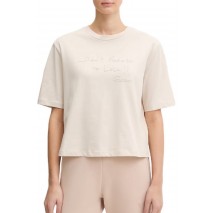 GUESS SOPHIE CN T-SHIRT ΜΠΛΟΥΖΑ ΓΥΝΑΙΚΕΙΑ OFF WHITE