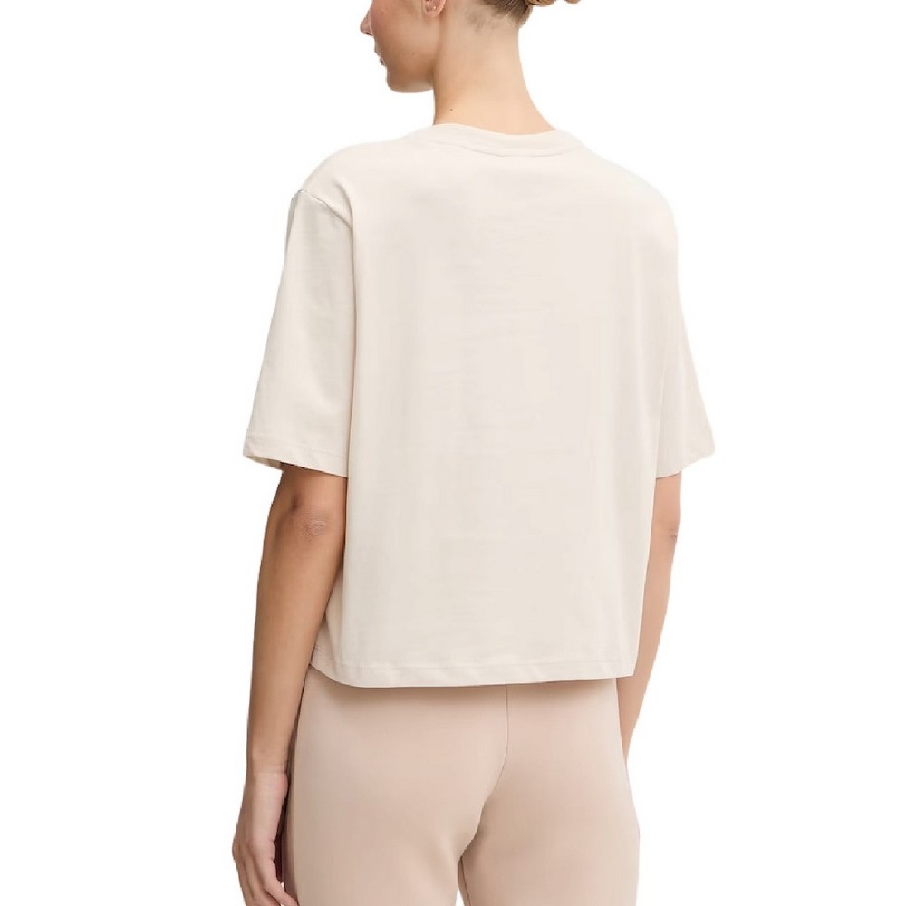 GUESS SOPHIE CN T-SHIRT ΜΠΛΟΥΖΑ ΓΥΝΑΙΚΕΙΑ OFF WHITE