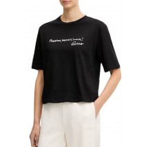 GUESS SOPHIE CN T-SHIRT ΜΠΛΟΥΖΑ ΓΥΝΑΙΚΕΙΑ BLACK