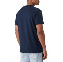 TOMMY JEANS REG SIGNATURE STRIPE T-SHIRT ΜΠΛΟΥΖΑ ΑΝΔΡΙΚΗ NAVY