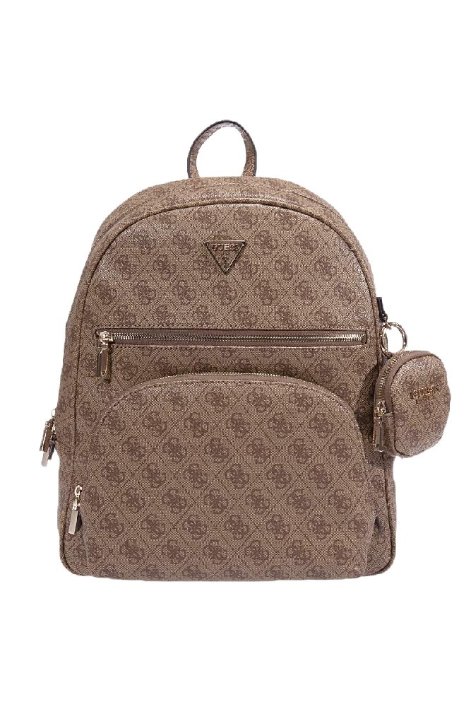 GUESS POWER PLAY LARGE TECH BACKPACK ΤΣΑΝΤΑ ΓΥΝΑΙΚΕΙΑ LATTE