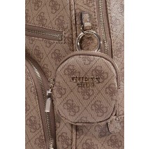 GUESS POWER PLAY LARGE TECH BACKPACK ΤΣΑΝΤΑ ΓΥΝΑΙΚΕΙΑ LATTE