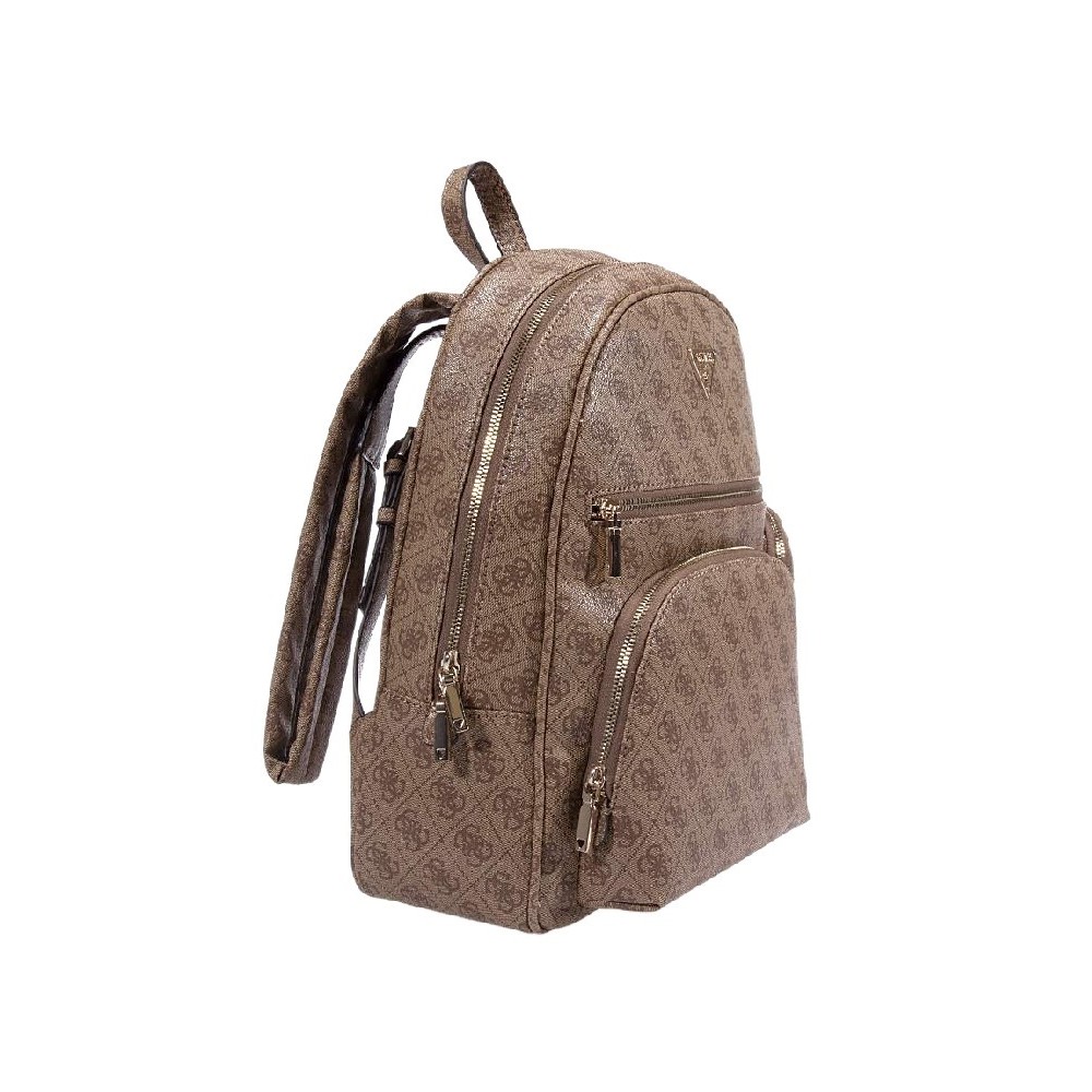GUESS POWER PLAY LARGE TECH BACKPACK ΤΣΑΝΤΑ ΓΥΝΑΙΚΕΙΑ LATTE