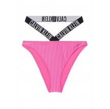 CALVIN KLEIN HIGH LEG CHEEKY BIKINI ΜΑΓΙΟ ΓΥΝΑΙΚΕΙΟ PINK