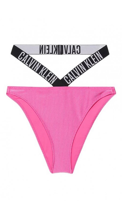 CALVIN KLEIN HIGH LEG CHEEKY BIKINI ΜΑΓΙΟ ΓΥΝΑΙΚΕΙΟ PINK