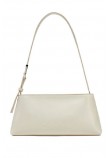 CALVIN KLEIN EMBOSSED LOGO SHOULDER BAG ΤΣΑΝΤΑ ΓΥΝΑΙΚΕΙΑ OFF WHITE