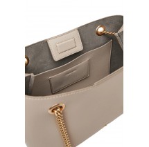 CALVIN KLEIN MNML MNGRM CHN SHLDR ΤΣΑΝΤΑ ΓΥΝΑΙΚΕΙΑ TAUPE