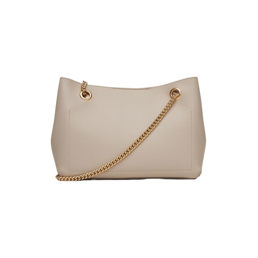 CALVIN KLEIN MNML MNGRM CHN SHLDR ΤΣΑΝΤΑ ΓΥΝΑΙΚΕΙΑ TAUPE