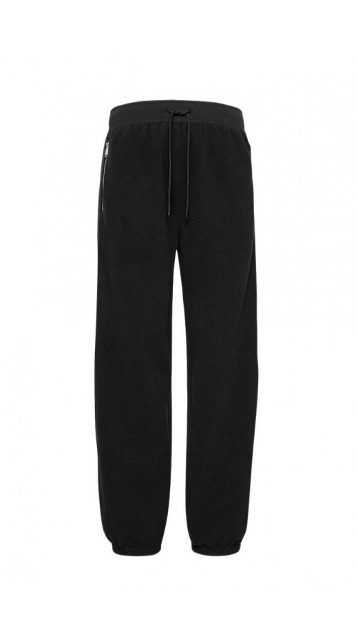 CALVIN KLEIN MIXED MEDIA POLAR FLEECE JOGGER ΠΑΝΤΕΛΟΝΙ ΓΥΝΑΙΚΕΙΟ BLACK