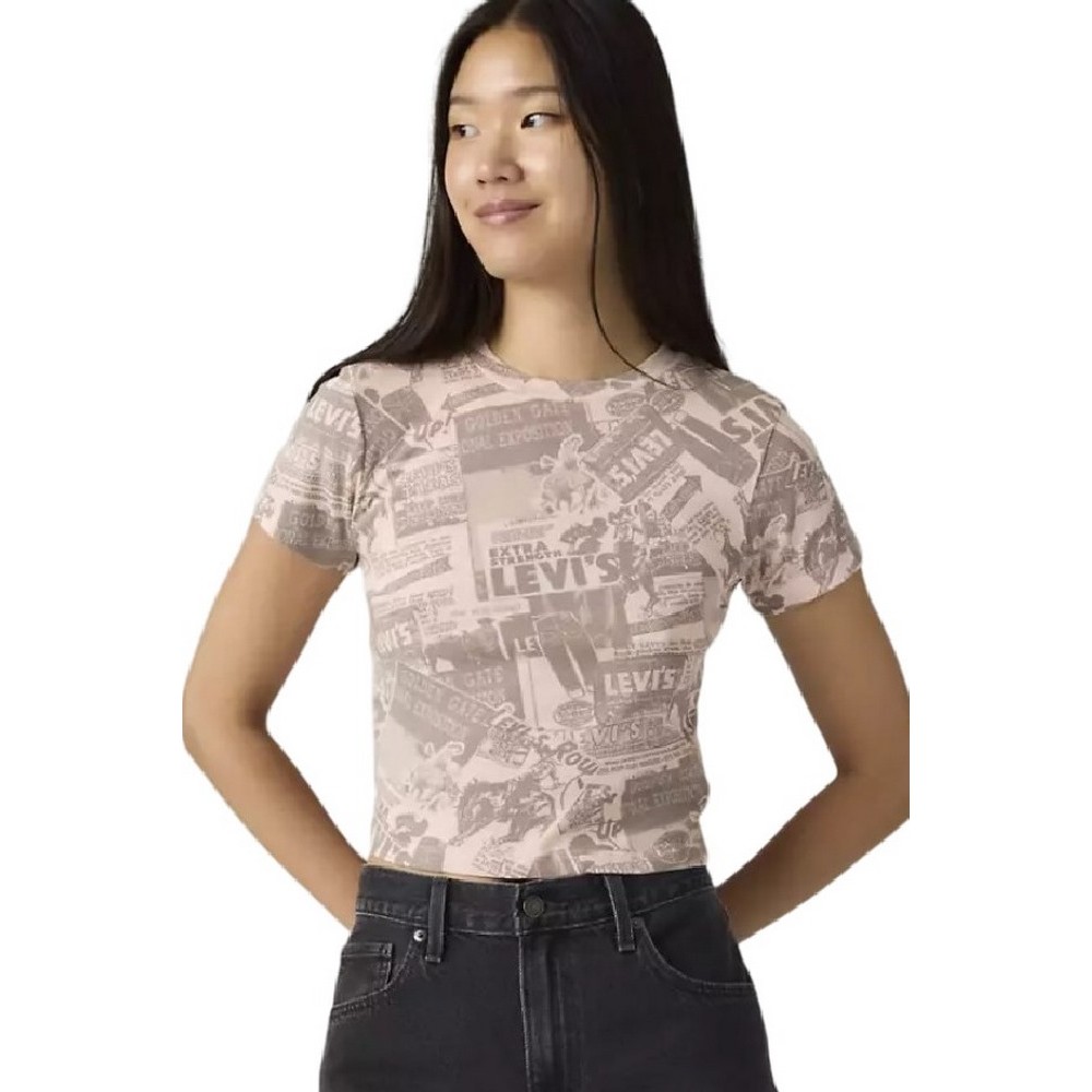 LEVIS GR ESSENTIAL SPORTY T-SHIRT ΜΠΛΟΥΖΑ ΓΥΝΑΙΚΕΙΑ PINK