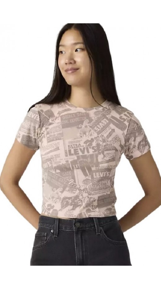 LEVIS GR ESSENTIAL SPORTY T-SHIRT ΜΠΛΟΥΖΑ ΓΥΝΑΙΚΕΙΑ PINK