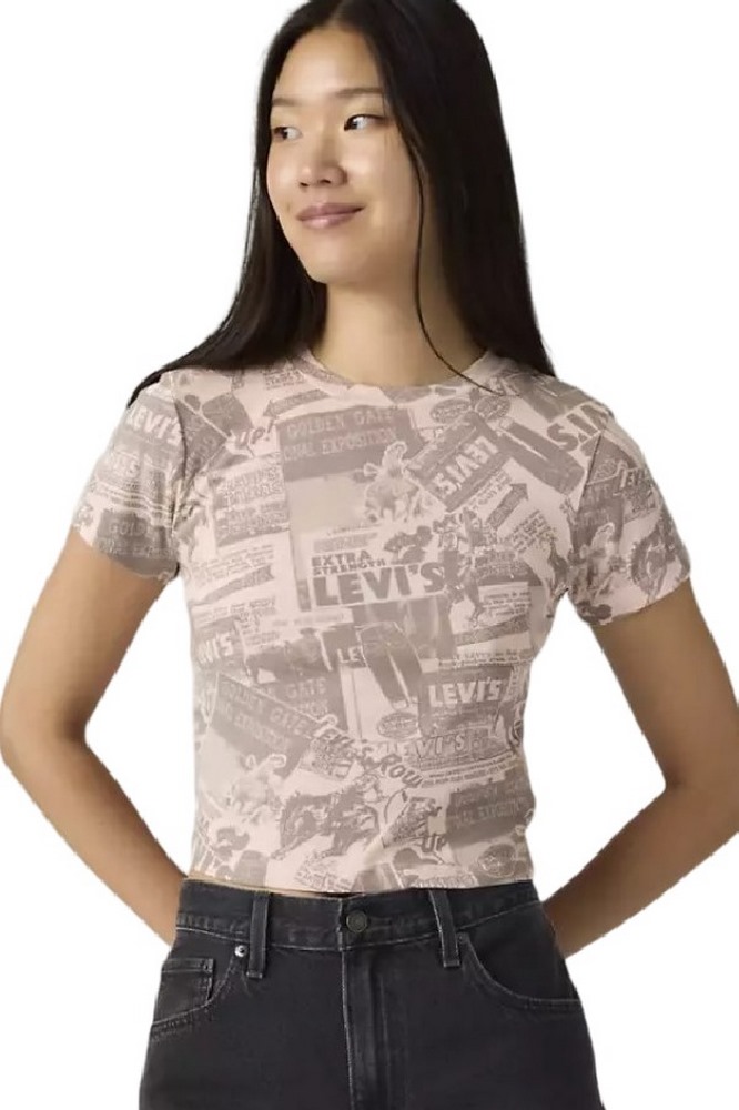 LEVIS GR ESSENTIAL SPORTY T-SHIRT ΜΠΛΟΥΖΑ ΓΥΝΑΙΚΕΙΑ PINK