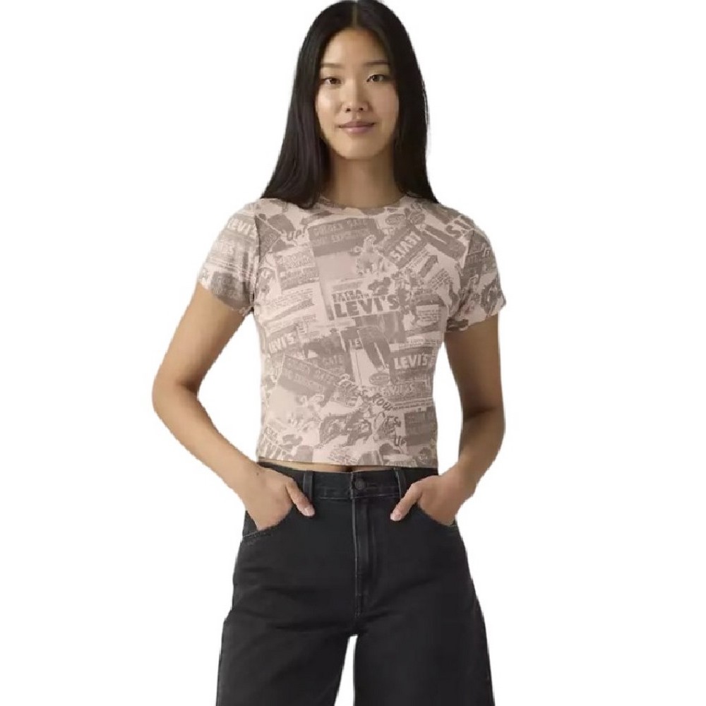 LEVIS GR ESSENTIAL SPORTY T-SHIRT ΜΠΛΟΥΖΑ ΓΥΝΑΙΚΕΙΑ PINK