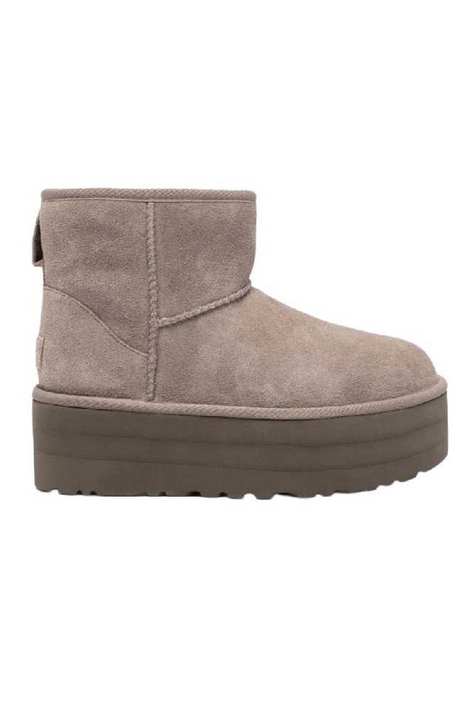 UGG CLASSIC MINI PLATFORM ΜΠΟΤΑ ΓΥΝΑΙΚΕΙΑ GREY