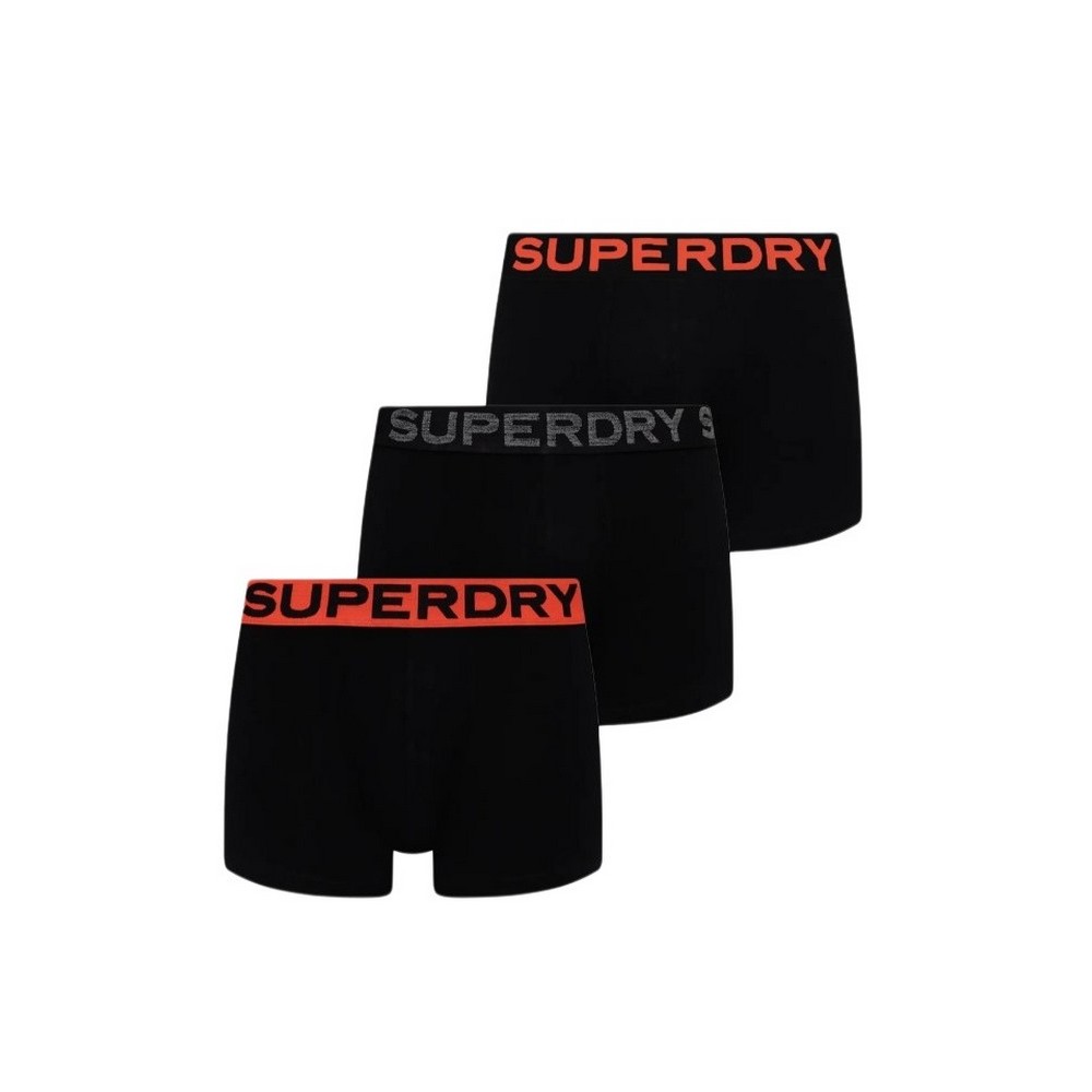 SUPERDRY D2 SDNA BOXER TRIPLE PACK ΕΣΩΡΟΥΧΟ ΑΝΔΡΙΚΟ ORANGE