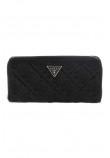 GUESS ADELASIA SLG LARGE ZIP AROUND ΠΟΡΤΟΦΟΛΙ ΓΥΝΑΙΚΕΙΟ BLACK