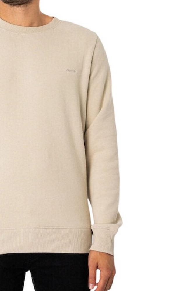 SUPERDRY ESSENTIAL LOGO CREW SWEATSHIRT ΦΟΥΤΕΡ ΜΠΛΟΥΖΑ ΑΝΔΡΙΚΟ BEIGE