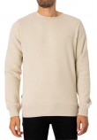 SUPERDRY ESSENTIAL LOGO CREW SWEATSHIRT ΦΟΥΤΕΡ ΜΠΛΟΥΖΑ ΑΝΔΡΙΚΟ BEIGE