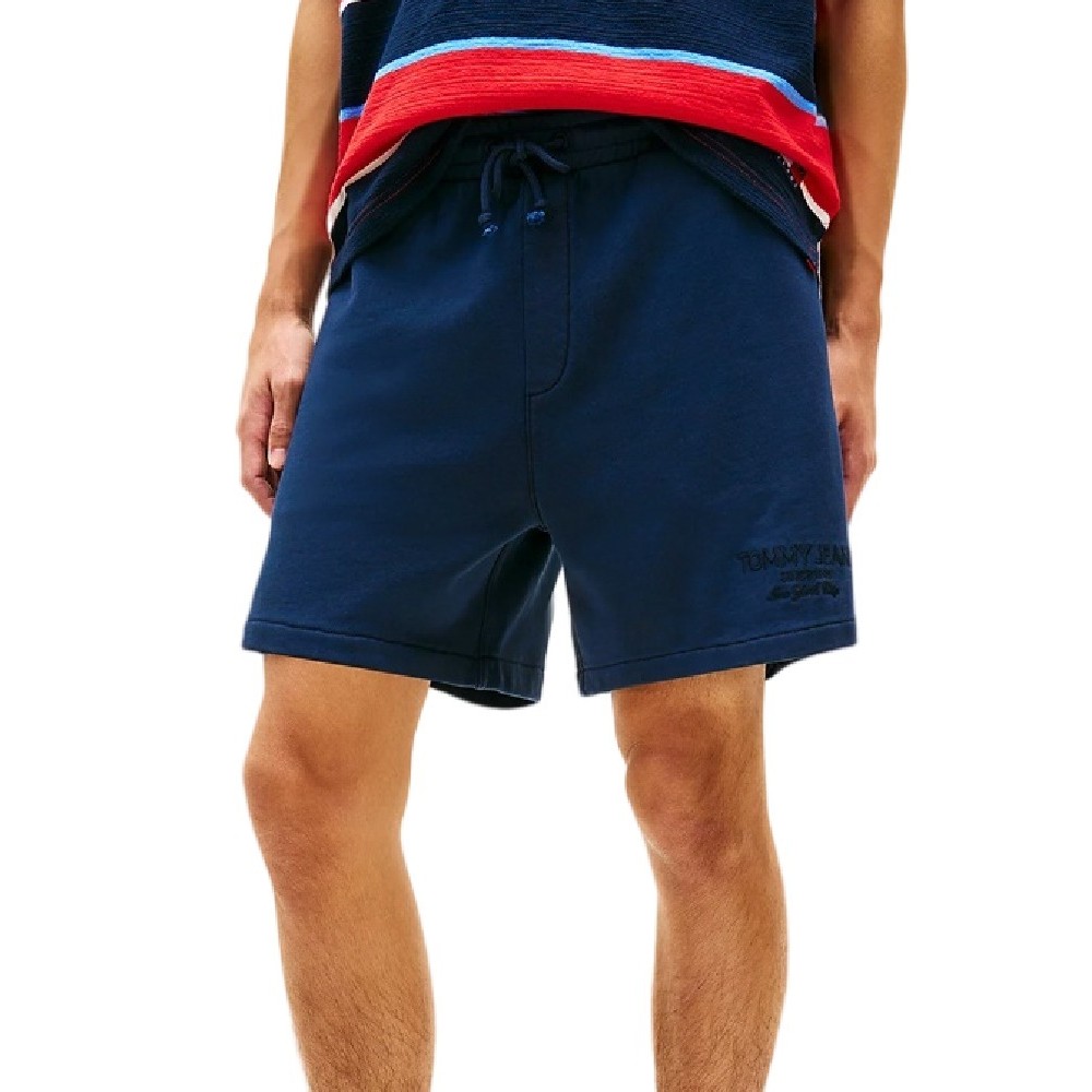 TOMMY JEANS NEW CLASSICS BEACH SHORT ΒΕΡΜΟΥΔΑ ΑΝΔΡΙΚΗ NAVY