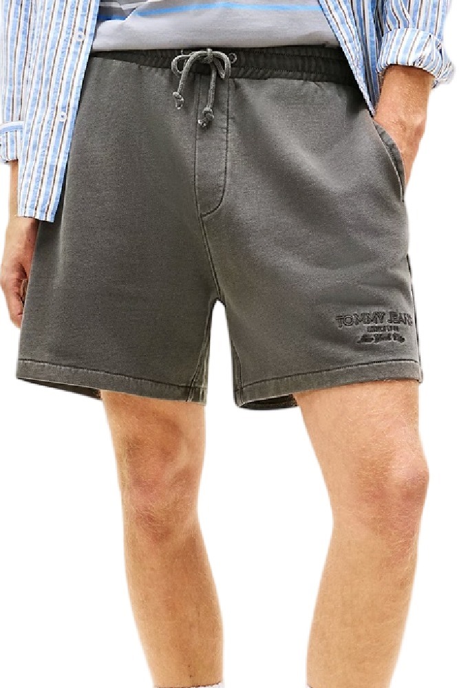 TOMMY JEANS NEW CLASSICS BEACH SHORT ΒΕΡΜΟΥΔΑ ΑΝΔΡΙΚΗ BLACK